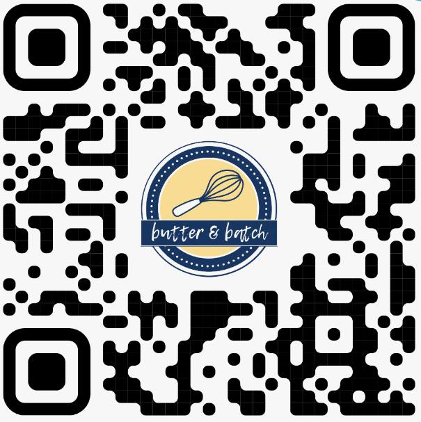 Scan to download the Butter & Batch app