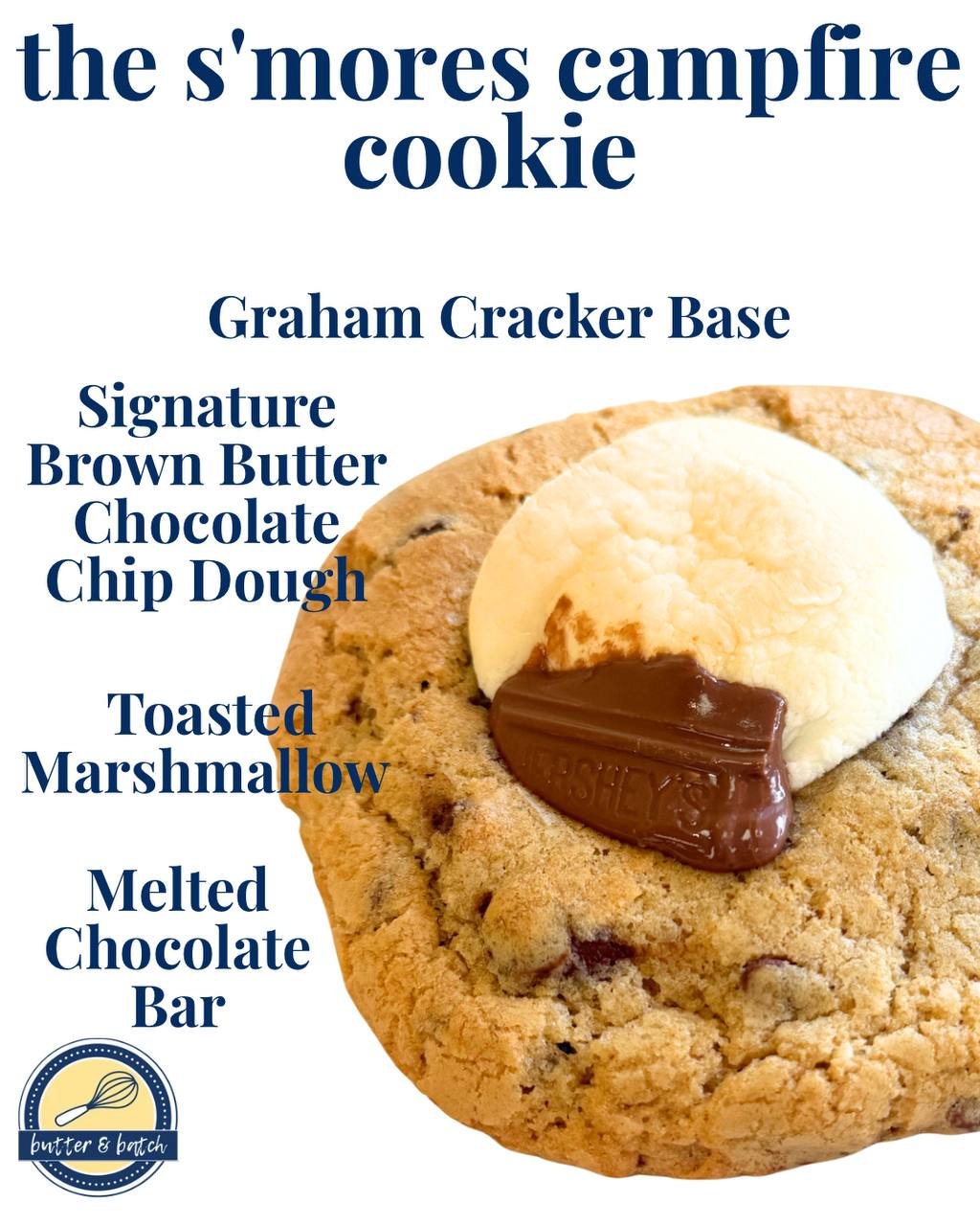 The Melted S'more Cookie